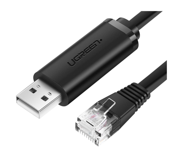 UGREEN CM204 Kabel Konsolowy USB - RJ45 Do Urządzeń Sieciowych 1.5m - 1257666 - zdjęcie